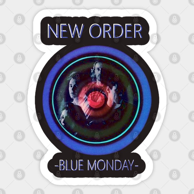 New ORder Blue Monday Sticker by Twrinkle